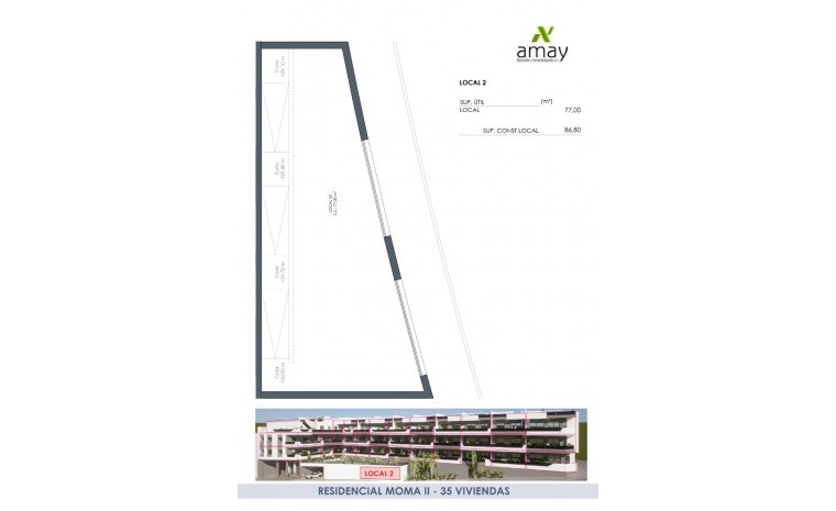 Commercial space - Alquiler a largo plazo - Benijófar - Benijófar
