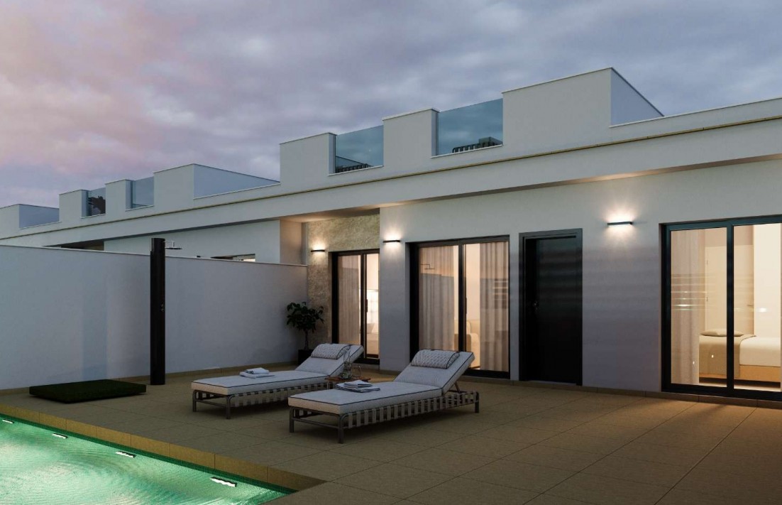 New Build - Terraced house - Torre - Pacheco - Roldán