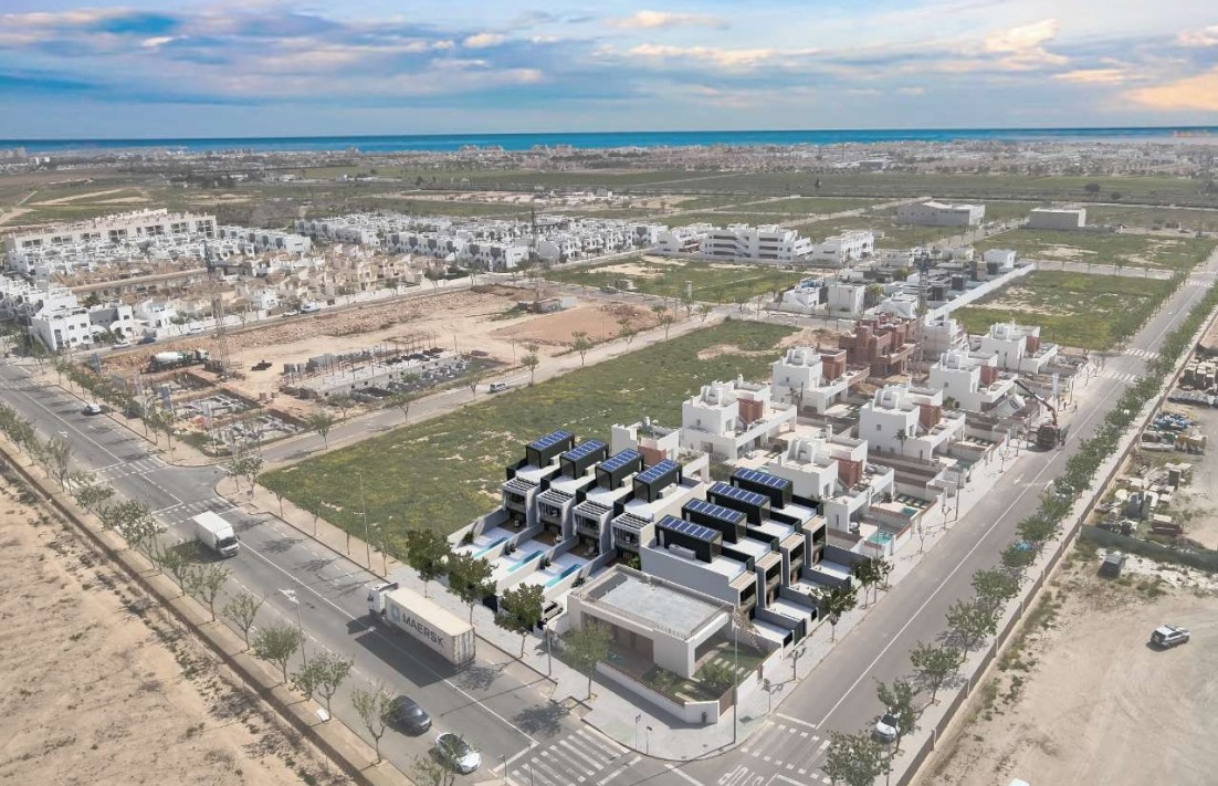 Nouvelle construction - Maison mitoyenne - Pilar de la Horadada