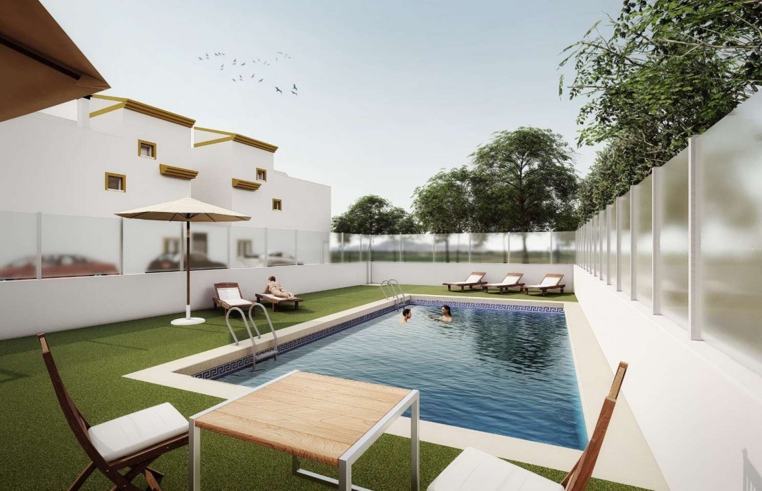 Nouvelle construction - Maison mitoyenne - Santa Rosalia