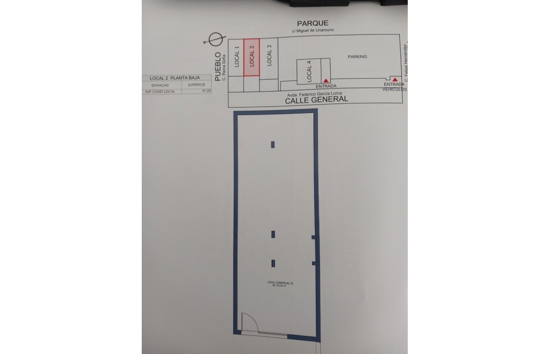 Nueva construcción  - Commercial space - Benijófar